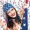 300-Piece Patriotic Table Confetti – Red, White, and Blue Star Sequins for Memorial Day, 4th of July, Independence Day, and 250th Anniversary Party Decorations, Perfect for Adding Glittery Festive Sprinkles to Tables